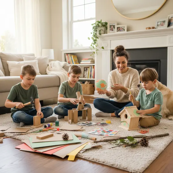 Weg vom Bildschirm: Coole DIY-Projekte, die Jungs begeistern