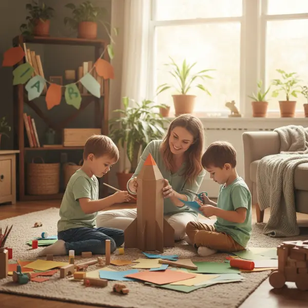 Bildschirm aus! Spannende Bastelprojekte, die Jungs begeistern
