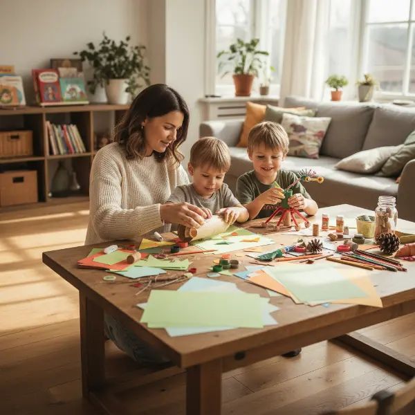 Jungs-Kreativität: Basteln gegen Langeweile, für Fantasie
