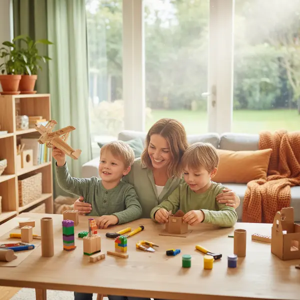 Kleine Baumeister: DIY-Projekte, die Jungs stolz machen