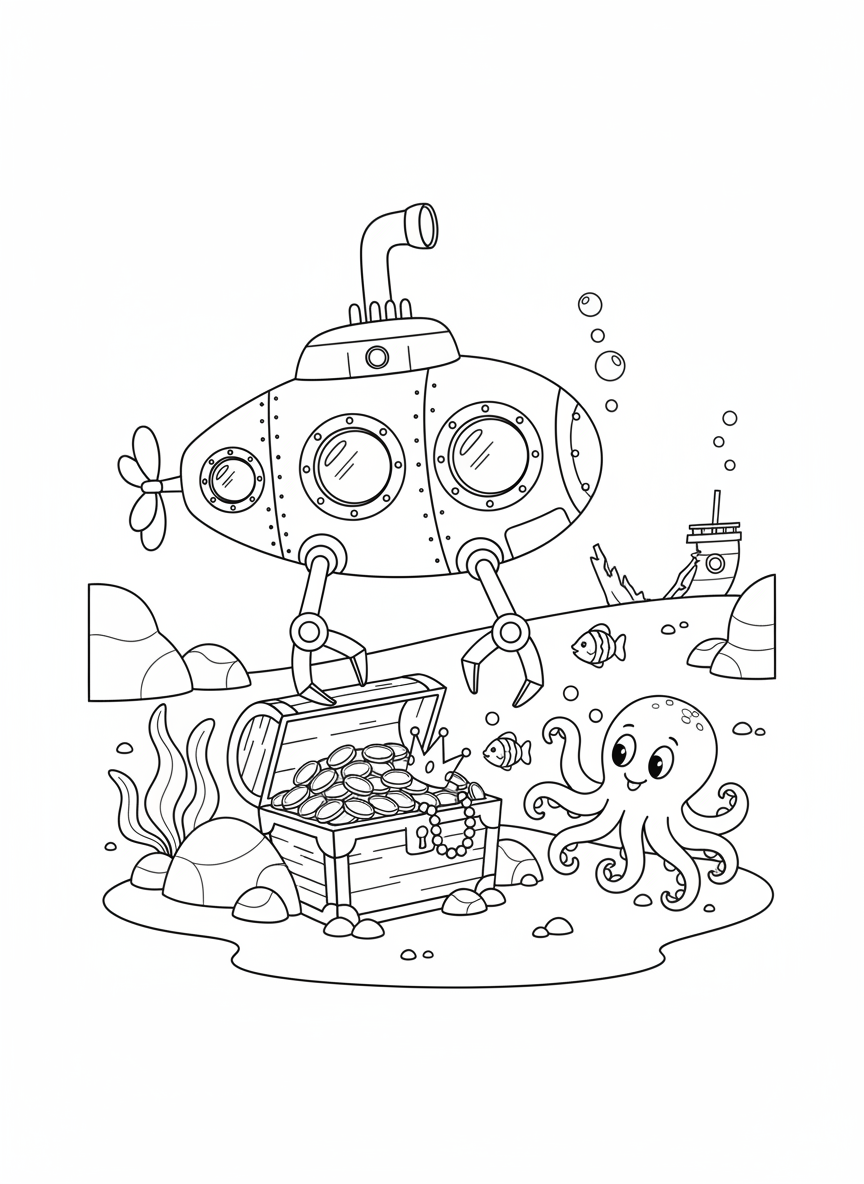 U-Boot entdeckt einen Schatz am Meeresgrund