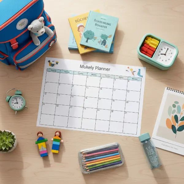 Wochenplan Schulkinder: Routinen für entspannte Tage