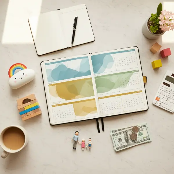 Finanzplaner für Kita-Familien: Clever durch das Jahr