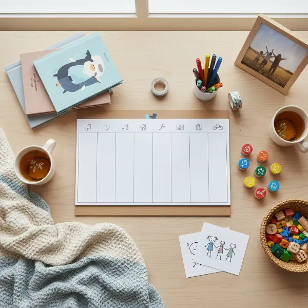 Wochenplan Familienzeit: Gemeinsam Rituale stärken